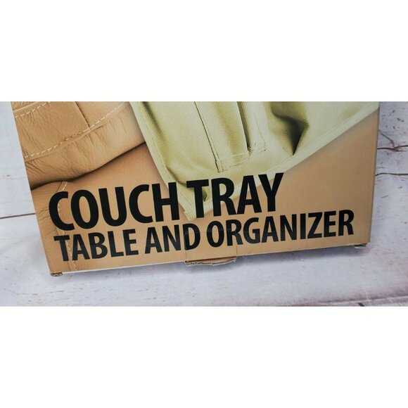 Kovot Sofa Couch Arm Tray Table Remote Control and Cellphone Organizer Holder - Picture 2 of 8